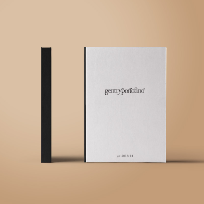 Gentryportofino lookbook impaginazione e grafica mintlab